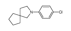 2-(4-chlorophenyl)-2-azaspiro[4.4]nonane Structure
