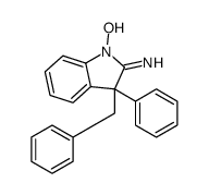 3-benzyl-1-hydroxy-3-phenylindol-2-imine结构式