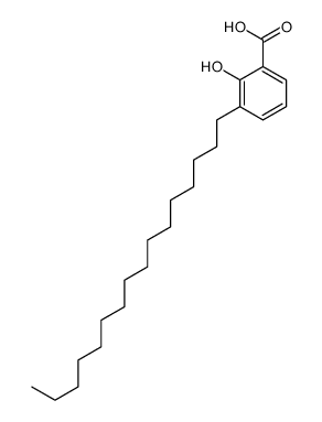 3-hexadecyl-2-hydroxybenzoic acid结构式