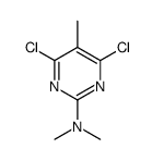 4,6-dichloro-N,N,5-trimethylpyrimidin-2-amine结构式