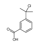 3-(2-chloropropan-2-yl)benzoic acid结构式