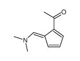 Ethanone, 1-[5-[(dimethylamino)methylene]-1,3-cyclopentadien-1-yl]- (9CI) picture