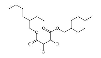 bis(2-ethylhexyl) 2,3-dichlorobutanedioate Structure