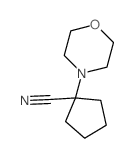 Cyclopentanecarbonitrile, 1-(4-morpholinyl)- (9CI) Structure