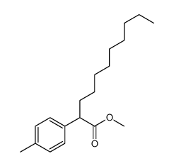 methyl 2-(4-methylphenyl)undecanoate结构式