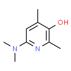 3-Pyridinol,6-(dimethylamino)-2,4-dimethyl-(9CI) Structure