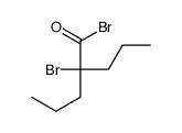 2-bromo-2-propylpentanoyl bromide结构式