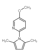 2-(2,5-DIMETHYL-1H-PYRROL-1-YL)-5-METHOXYPYRIDINE picture