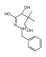 (2R)-N'-benzyl-2,4-dihydroxy-3,3-dimethylbutanehydrazide结构式