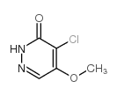 4-Chloro-5-Methoxypyridazin-3(2H)-One Structure