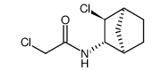 2-chloro-N-((1R,2S,3S,4S)-3-chlorobicyclo[2.2.1]heptan-2-yl)acetamide Structure