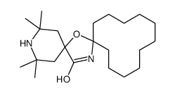 2,2,4,4-tetramethyl-7-oxa-3,20-diazadispiro[5.1.11.2]-henicosan-21-one Structure