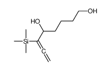 6-trimethylsilylocta-6,7-diene-1,5-diol Structure