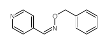 4-Pyridinecarboxaldehyde,O-(phenylmethyl)oxime picture