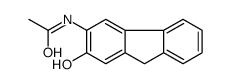 N-(2-hydroxy-9H-fluoren-3-yl)acetamide Structure