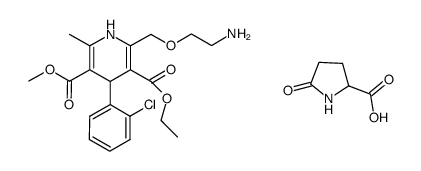 racemic amlodipine pyroglutamic acid结构式