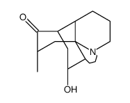 (15R)-5β-Hydroxy-15-methyllycopodan-8-one结构式