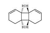 trans,cis,trans-tricyclo[6.4.0.02,7]dodeca-3,11-diene Structure