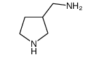 3-(AMINOMETHYL)PYRROLIDINE Structure