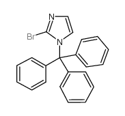 2-Bromo-1-trityl-1H-imidazole Structure