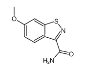 6-methoxy-benzo[d]isothiazole-3-carboxylic acid amide结构式