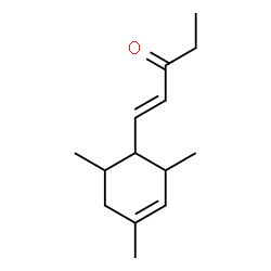 2,4,6-trimethyl-3-cyclohexenyl-4-penten-3-one picture