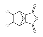 4,7-Epoxyisobenzofuran-1,3-dione,5,6-dichlorohexahydro-结构式