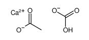 calcium,acetic acid,carbonate结构式