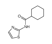 cyclohexanecarboxylic acid thiazol-2-ylamide结构式