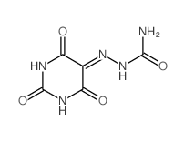 Hydrazinecarboxamide,2-(tetrahydro-2,4,6-trioxo-5(2H)-pyrimidinylidene)-结构式