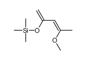 4-methoxypenta-1,3-dien-2-yloxy(trimethyl)silane结构式