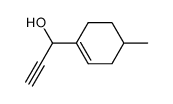 4-Methyl-1-[1-hydroxy-propin-(2)-yl]-cyclohexen-(1) Structure