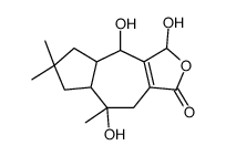 4,4a,5,6,7,7a,8,9-Octahydro-3,4,8-trihydroxy-6,6,8-trimethylazuleno[5,6-c]furan-1(3H)-one picture