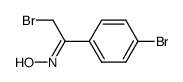 anti-α,4'-dibromoacetophenone oxime结构式