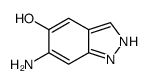 1H-Indazol-5-ol, 6-amino- (9CI) structure