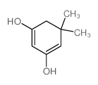 1,3-Cyclohexadiene-1,3-diol,5,5-dimethyl-结构式