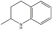 ()-1,2,3,4-tetrahydro-2-methylquinoline结构式