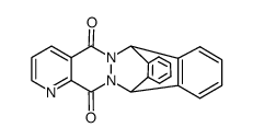 7,12-dihydro-7,12-[1,2]benzenopyrido[2',3':4,5]pyridazino[1,2-b]phthalazine-5,14-dione结构式