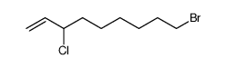 9-bromo-3-chloro-1-nonene结构式