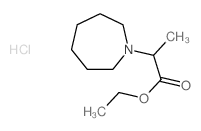 ethyl 2-(azepan-1-yl)propanoate结构式