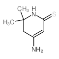 4-amino-6,6-dimethyl-1,5-dihydropyridine-2-thione结构式