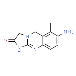Imidazo[2,1-b]quinazolin-2(3H)-one, 7-amino-1,5-dihydro-6-methyl- (9CI) structure