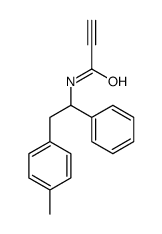 N-[2-(4-methylphenyl)-1-phenylethyl]prop-2-ynamide结构式