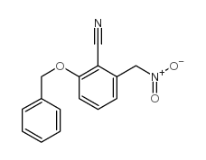 2-BENZYLOXY-6-NITROMETHYLCYANOBENZENE picture