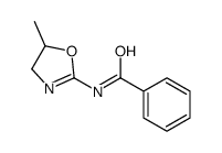 Benzamide, N-(5-methyl-2-oxazolin-2-yl)- (8CI)结构式