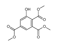 trimethyl 6-hydroxybenzene-1,2,4-tricarboxylate Structure