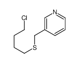 3-(4-chlorobutylsulfanylmethyl)pyridine Structure