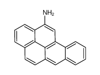 12-Aminobenzo(a)pyrene结构式