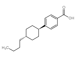 4-(trans-4-Butylcyclohexyl)benzoic acid structure