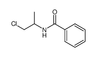 N-(β-Chlor-isopropyl)benzamid结构式
